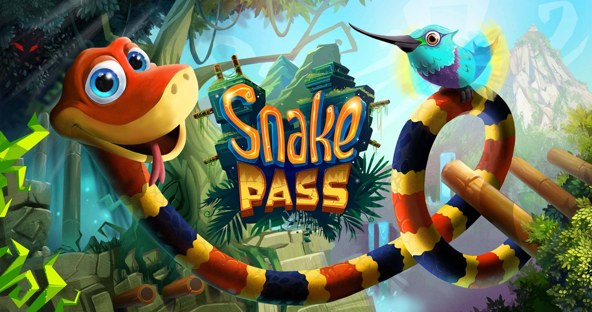 snake pass key art with logo